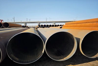 rolled and welded steel pipe