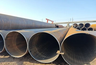 rolled and welded steel pipe
